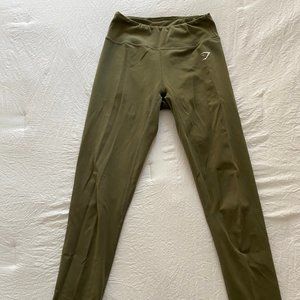 Gymshark olive green dreamy leggings